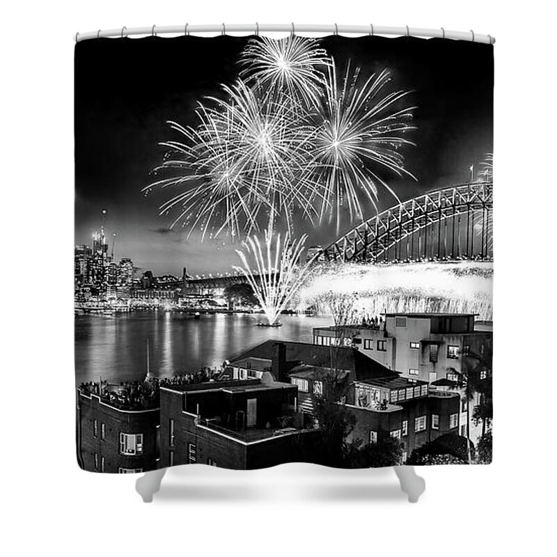 Sydney Australia Shower Curtain featuring the photograph Sydney Spectacular by Az Jackson