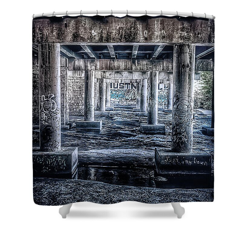 Symmetry Shower Curtain featuring the photograph Symmetry by Mike Dunn