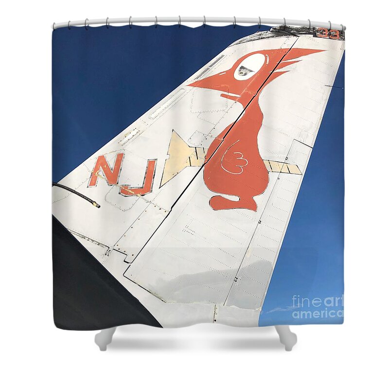 Tail Shower Curtain featuring the photograph Tail by Flavia Westerwelle