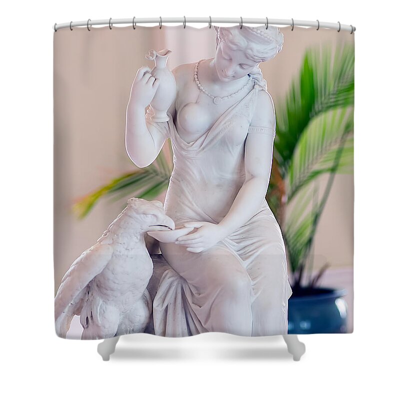 Scenery Shower Curtain featuring the photograph Taming The Wild by Kenneth Albin