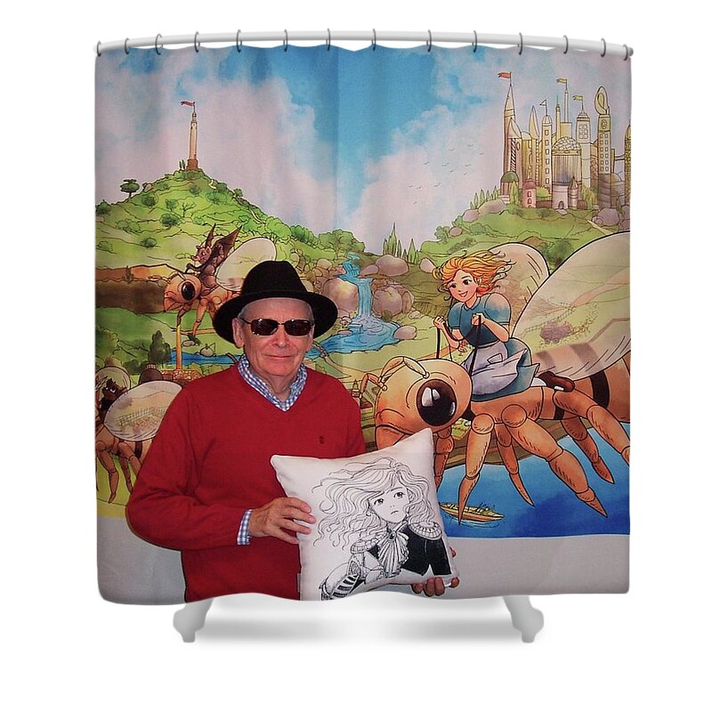 Reynold Jay. Wurtherington Diary Shower Curtain featuring the photograph Tammy and Reynold Jay by Reynold Jay