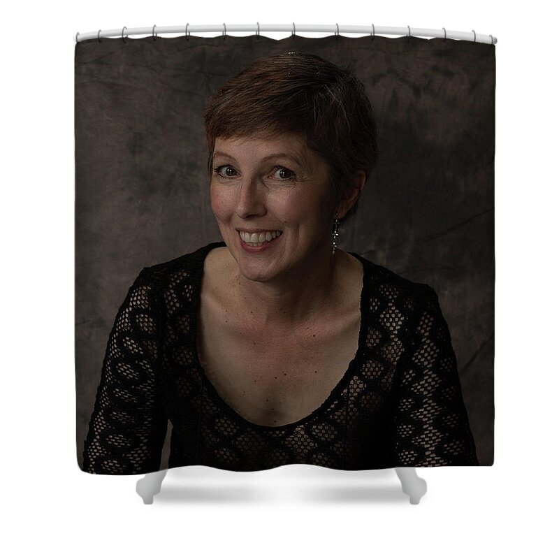 Tina Richard Shower Curtain featuring the photograph Tantalizing Tina by Gregory Daley MPSA