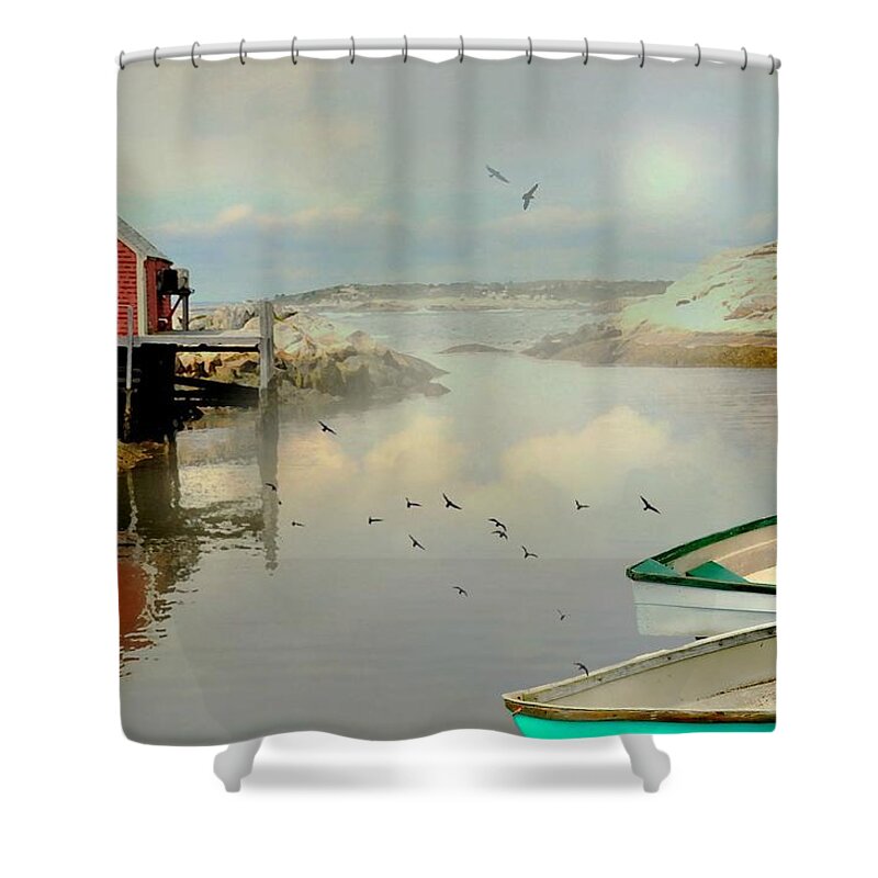Tenderness Shower Curtain featuring the photograph Tenderness by Diana Angstadt