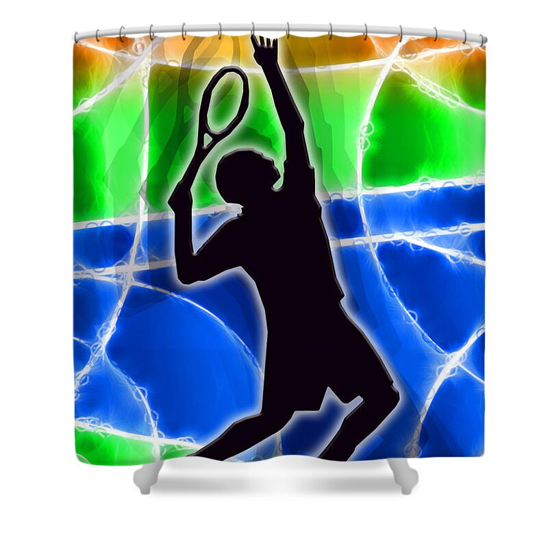 Forehand Shower Curtains
