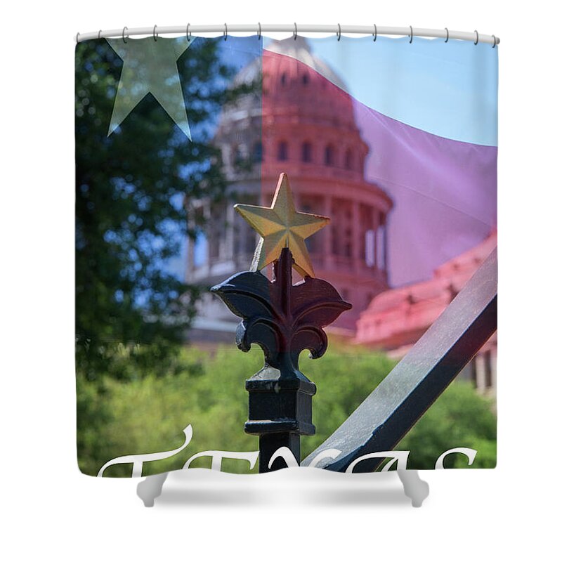 Texas Shower Curtain featuring the photograph Texas by Lynn Bauer