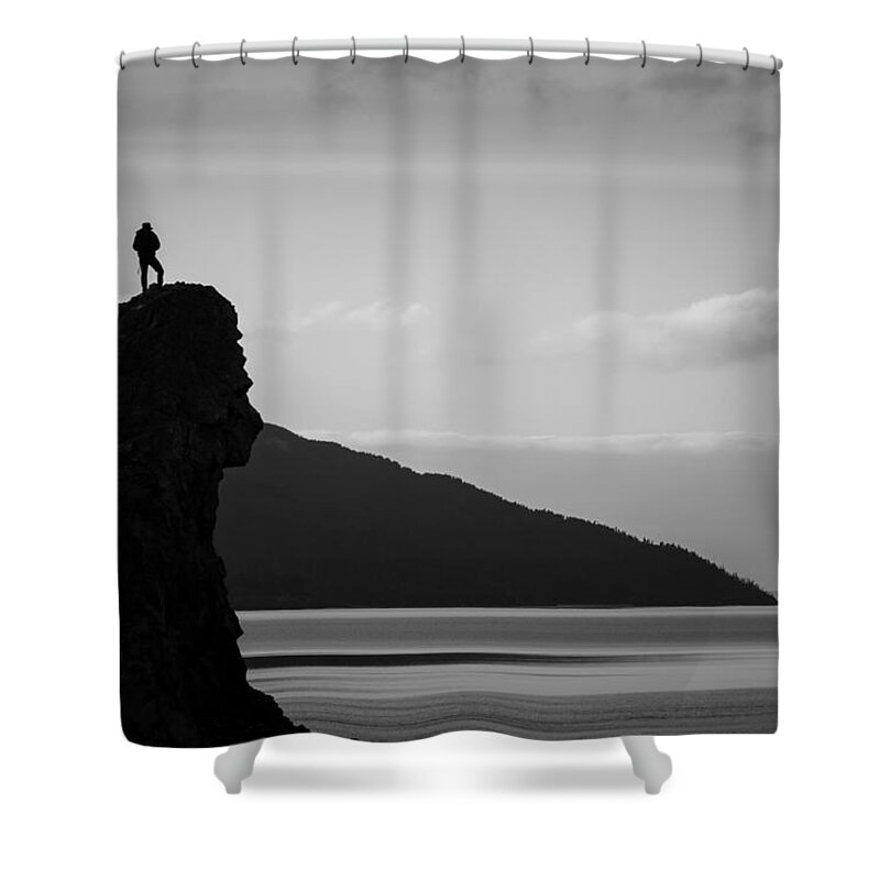 Alaska Shower Curtain featuring the photograph The Adventure Ahead by Scott Slone