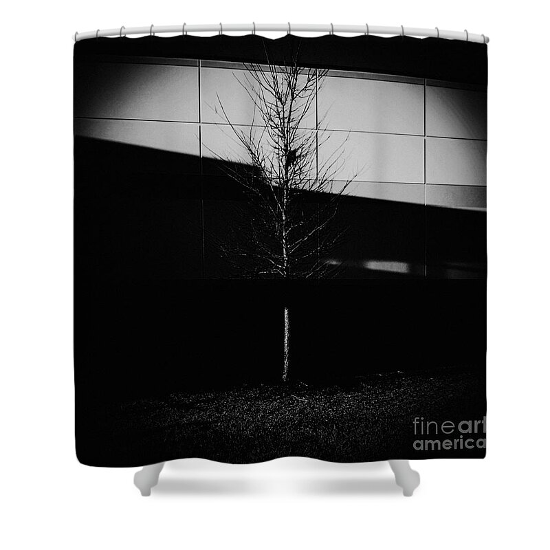 Frank J Casella Shower Curtain featuring the photograph The Art of Light - Monochrome by Frank J Casella