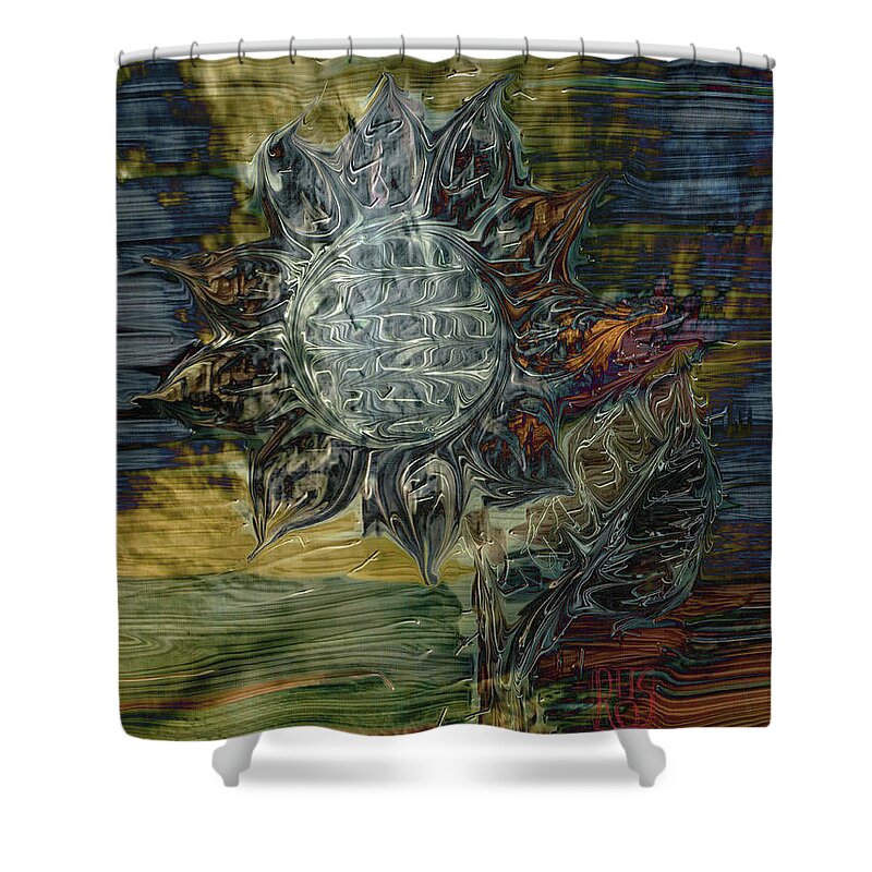 Season Shower Curtain featuring the painting The autumn by Horst Rosenberger