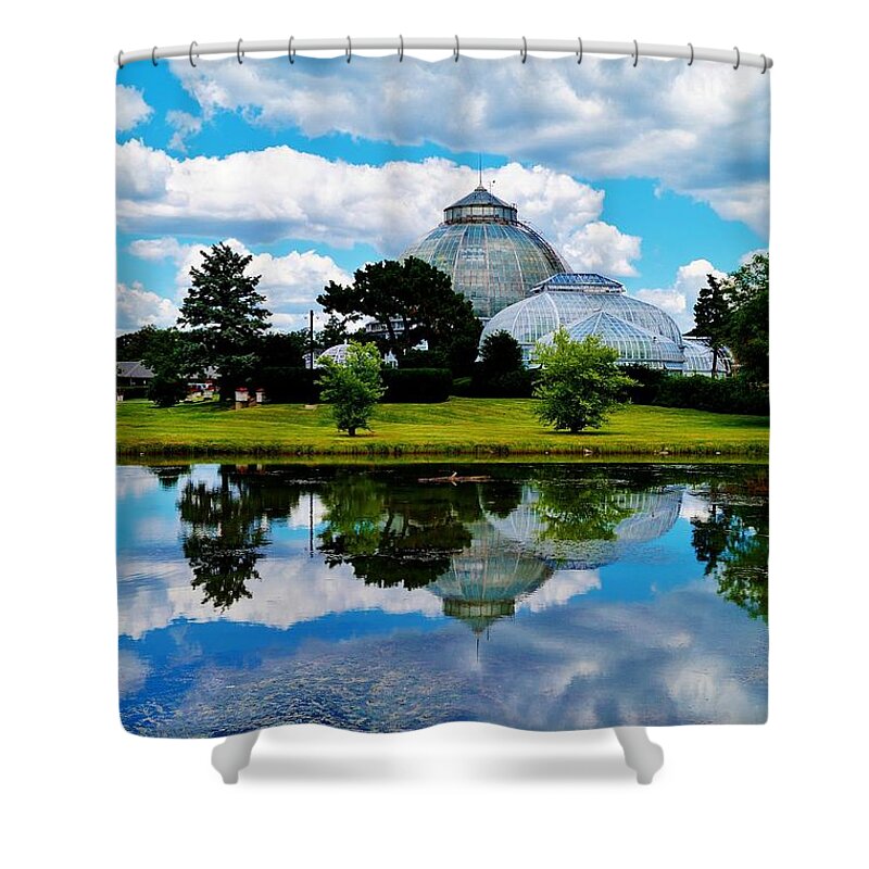  Shower Curtain featuring the photograph The Belle Isle Conservancy by Daniel Thompson