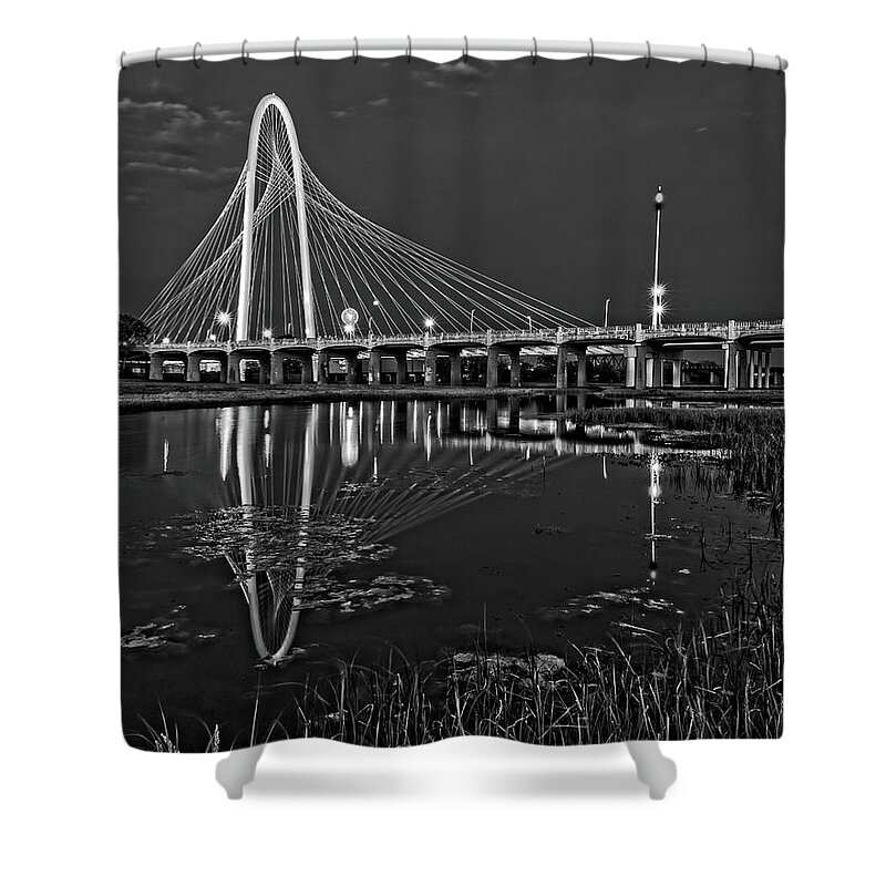 The Bridge Shower Curtain featuring the photograph The Bridge by George Buxbaum