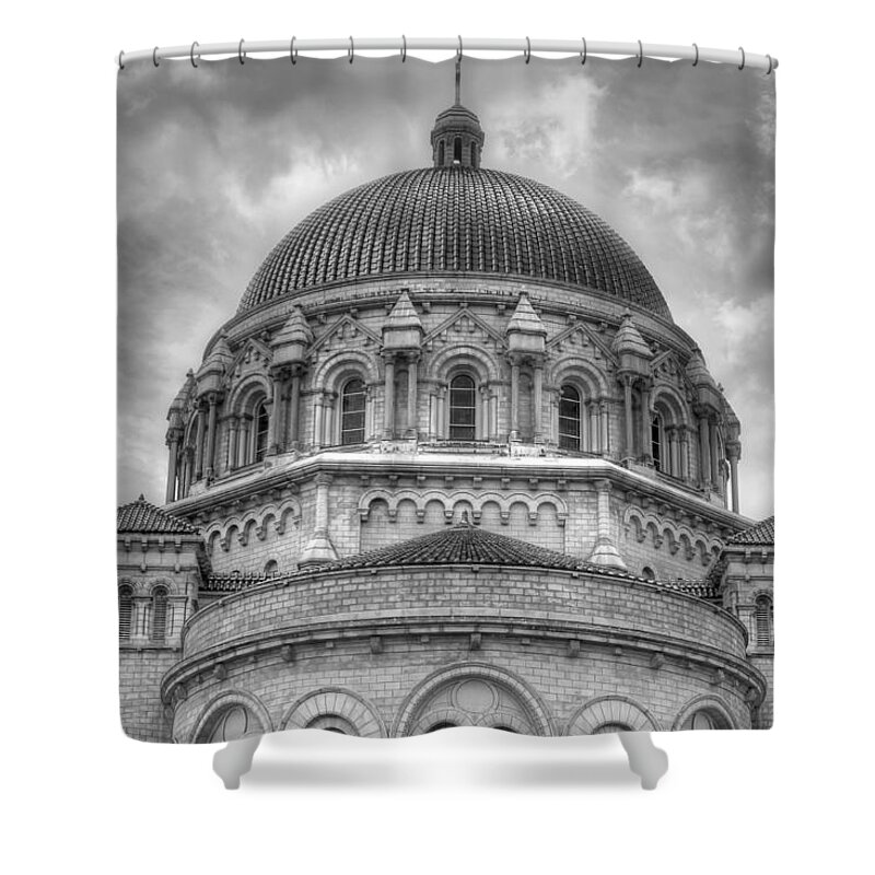 Cathedral Basilica Shower Curtain featuring the photograph The Cathedral Basilica of St. Louis by Jane Linders