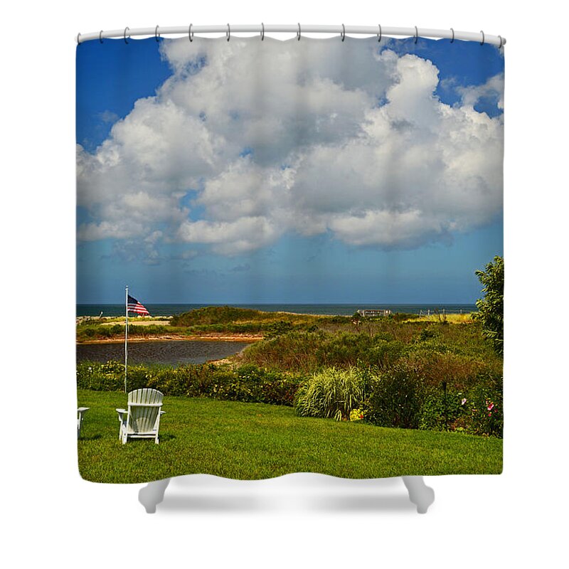 Corporation Beach Shower Curtain featuring the photograph The Charm of Cape Cod by Dianne Cowen Cape Cod Photography