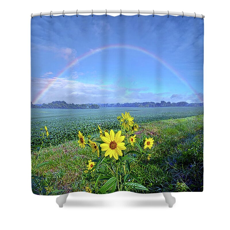 Landscape Shower Curtain featuring the photograph The Covenant by Phil Koch