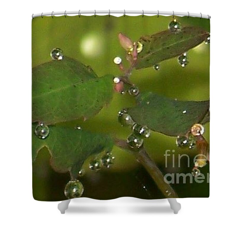 Water Shower Curtain featuring the photograph The Dancing Waters - Photograph by Jackie Mueller-Jones