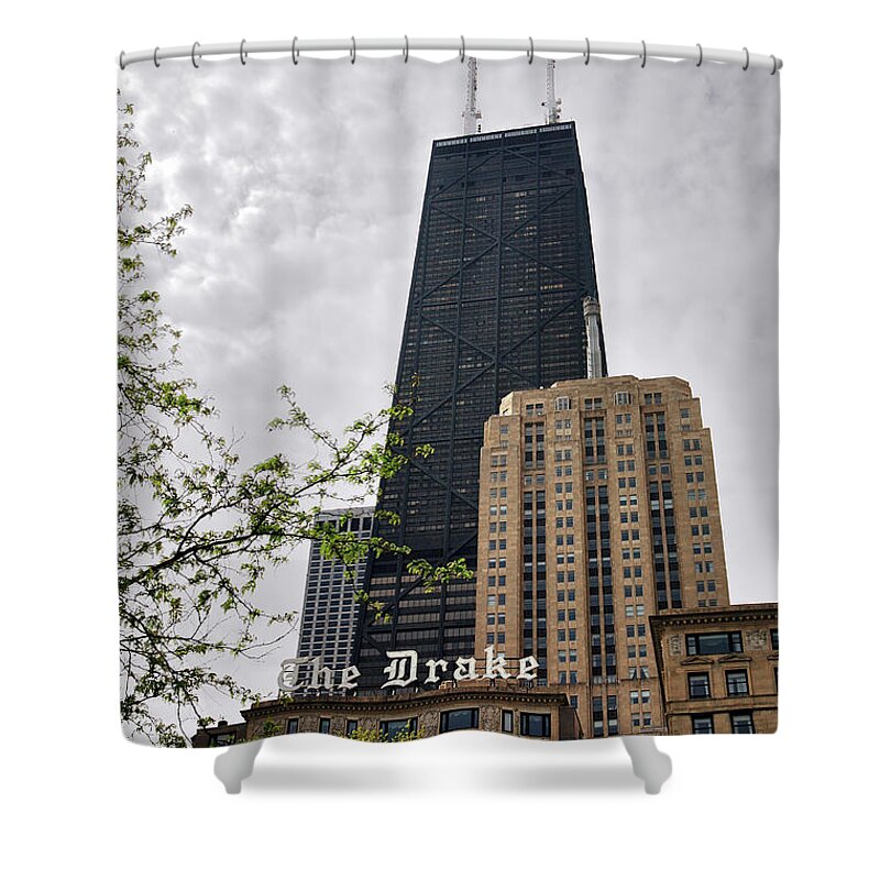 Lawrence Shower Curtain featuring the photograph The Drake by Lawrence Boothby