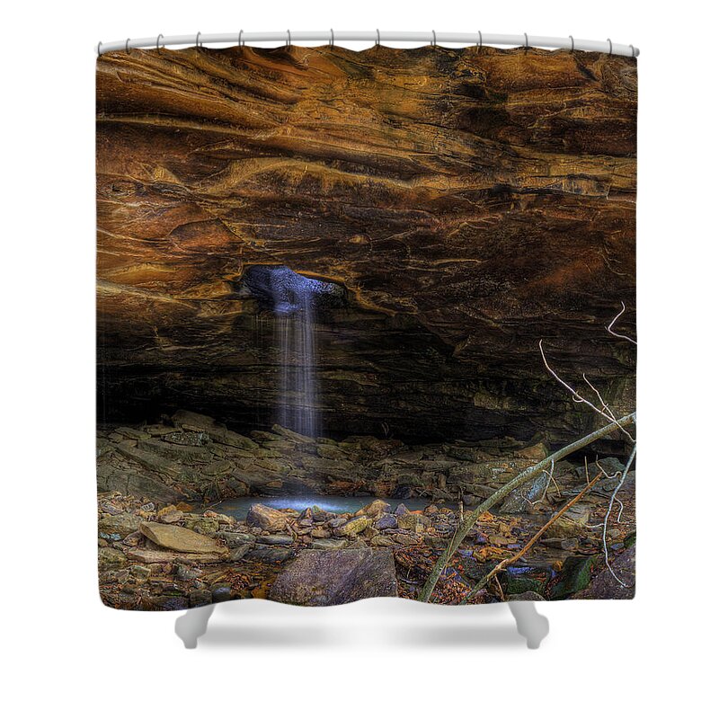 Glory Hole Shower Curtain featuring the photograph The Glory Hole by Michael Dougherty