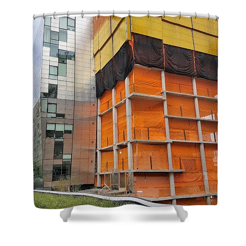 The High Line Shower Curtain featuring the photograph The High Line 149 by Rob Hans