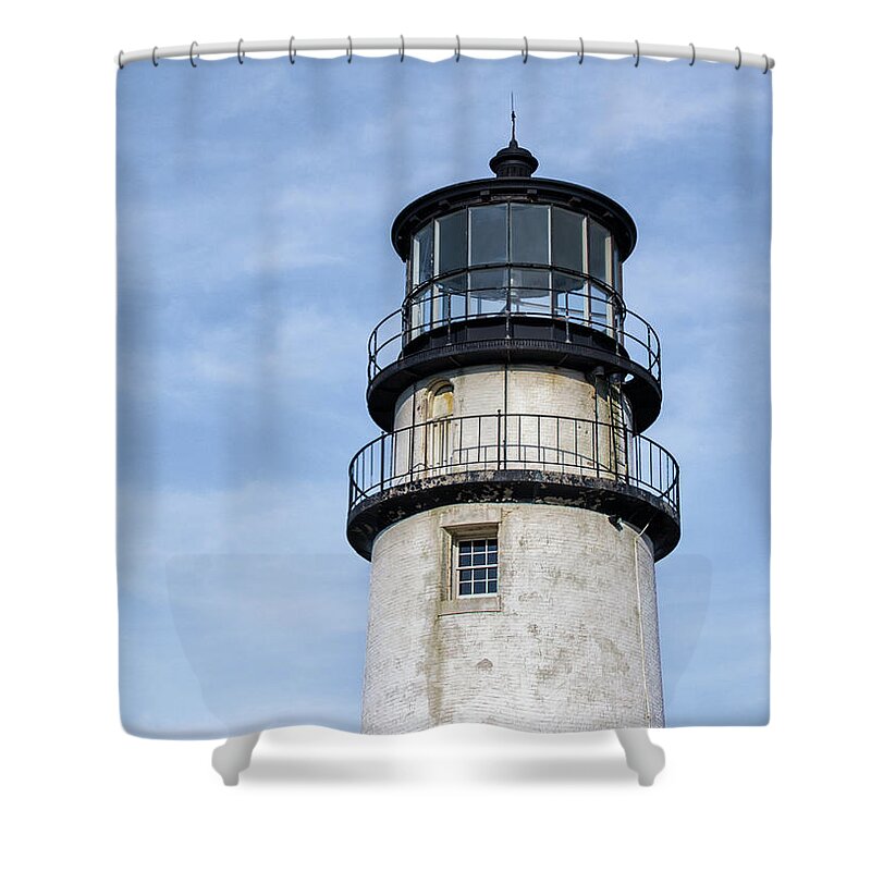 Truro Shower Curtain featuring the photograph The Highland Light II by Lorraine Cosgrove