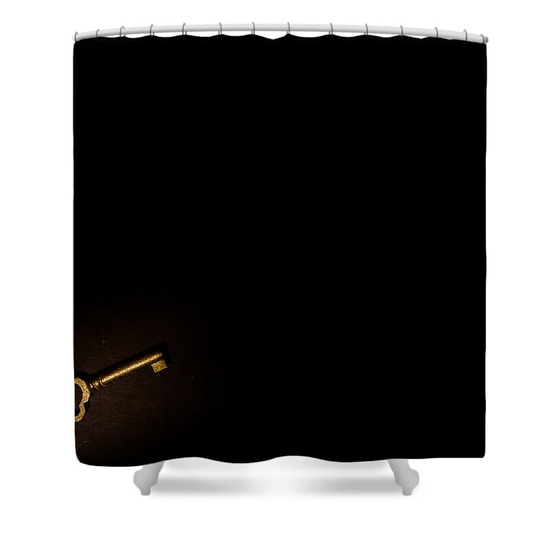 Jay Stockhaus Shower Curtain featuring the photograph The Key to Negative Space by Jay Stockhaus