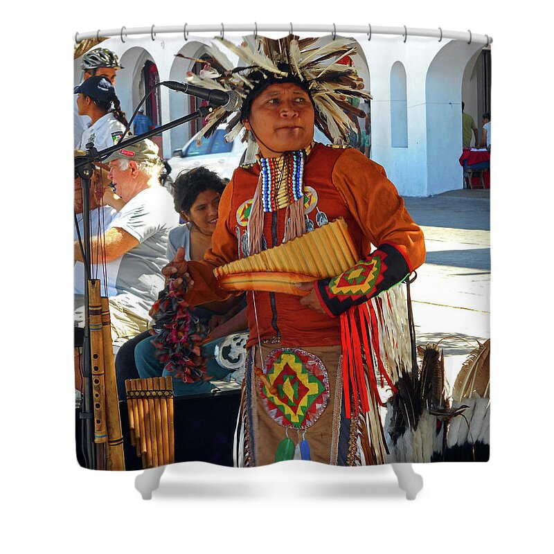  The Malecon Shower Curtain featuring the photograph The Malecon 3 by Ron Kandt
