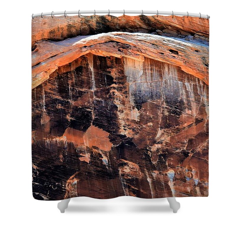 Nature Shower Curtain featuring the photograph The Eye of The Demon by John Glass