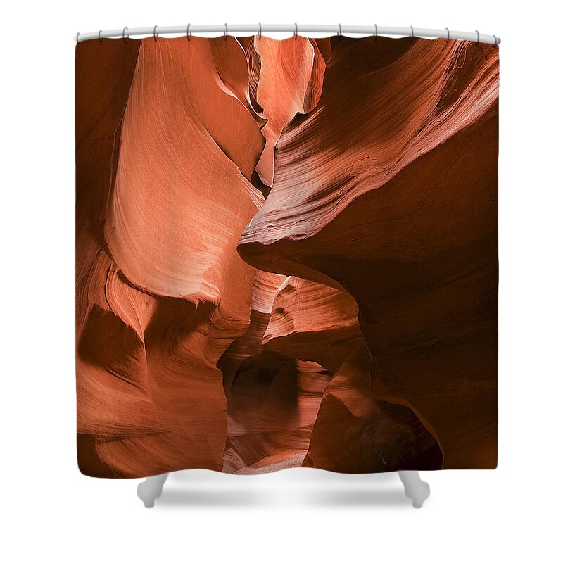 Slot Canyon Shower Curtain featuring the photograph The Maze by Scott Read