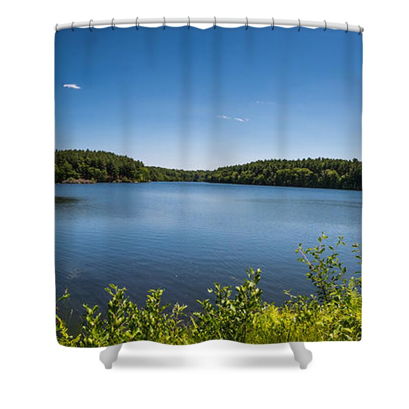 Reservoir Shower Curtain featuring the photograph The Middle of the Afternoon by Robert McKay Jones
