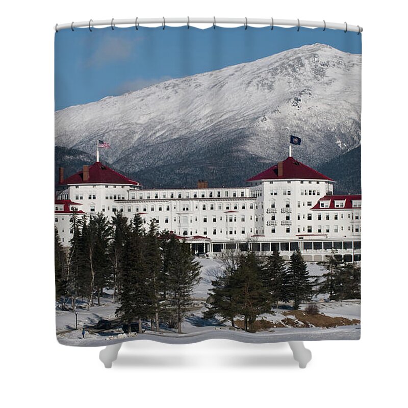 the Mount Washington Hotel Shower Curtain featuring the photograph The Mount Washington Hotel by Paul Mangold