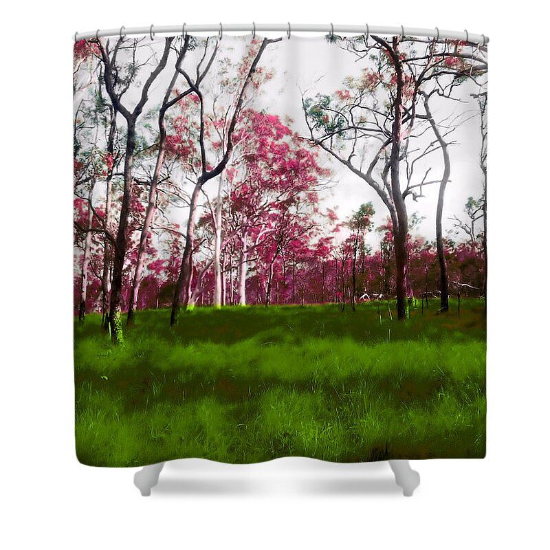 Colour Shower Curtain featuring the photograph The Nature Of Colour by Michael Blaine