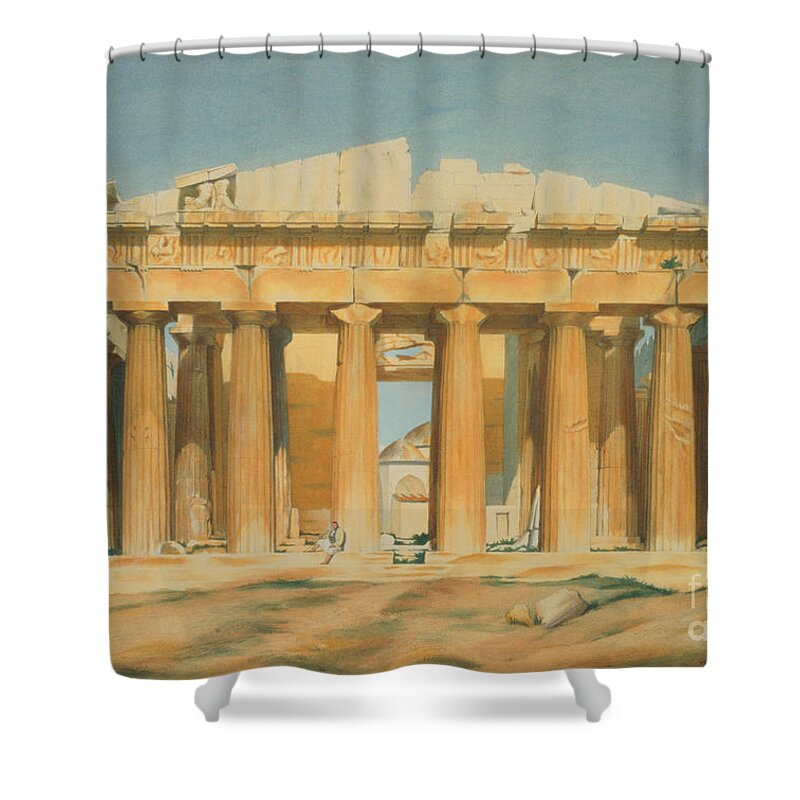 The Parthenon Shower Curtains