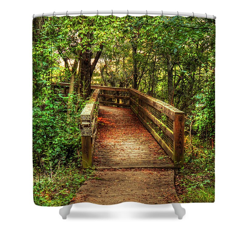 Path Shower Curtain featuring the photograph The Pathway by Ester McGuire