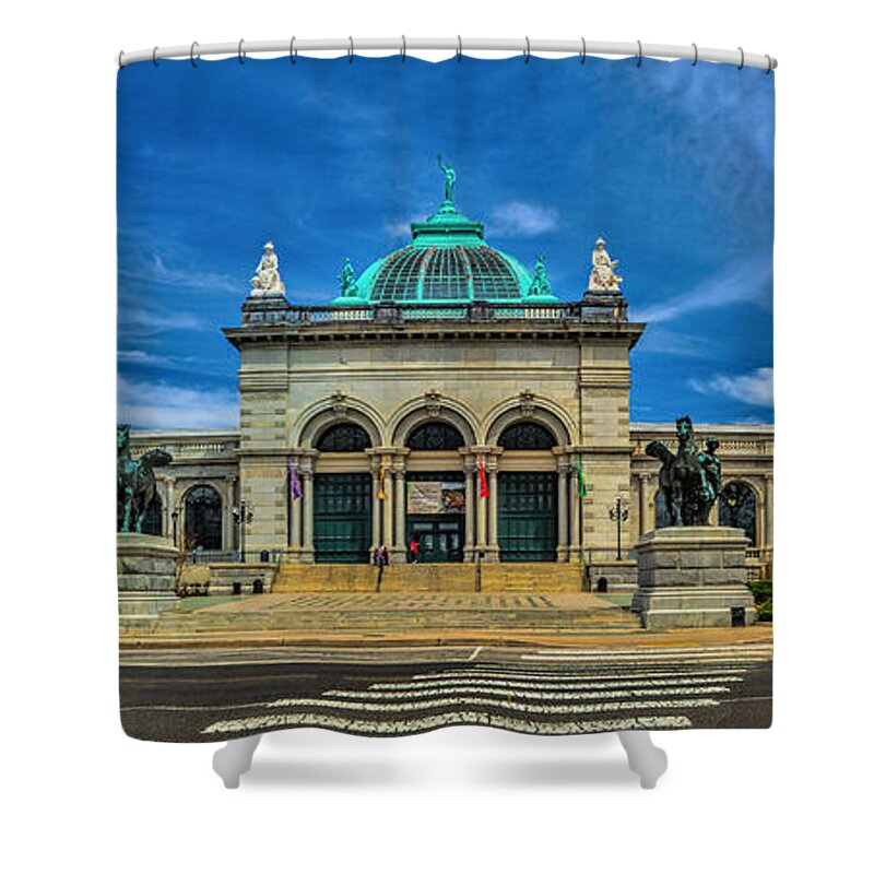 Fairmount Park Shower Curtain featuring the photograph The Please Touch Museum by Nick Zelinsky Jr
