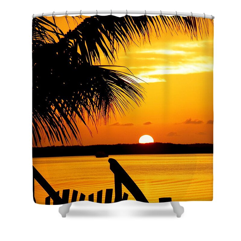 Sunsets Shower Curtain featuring the photograph The Promise by Karen Wiles