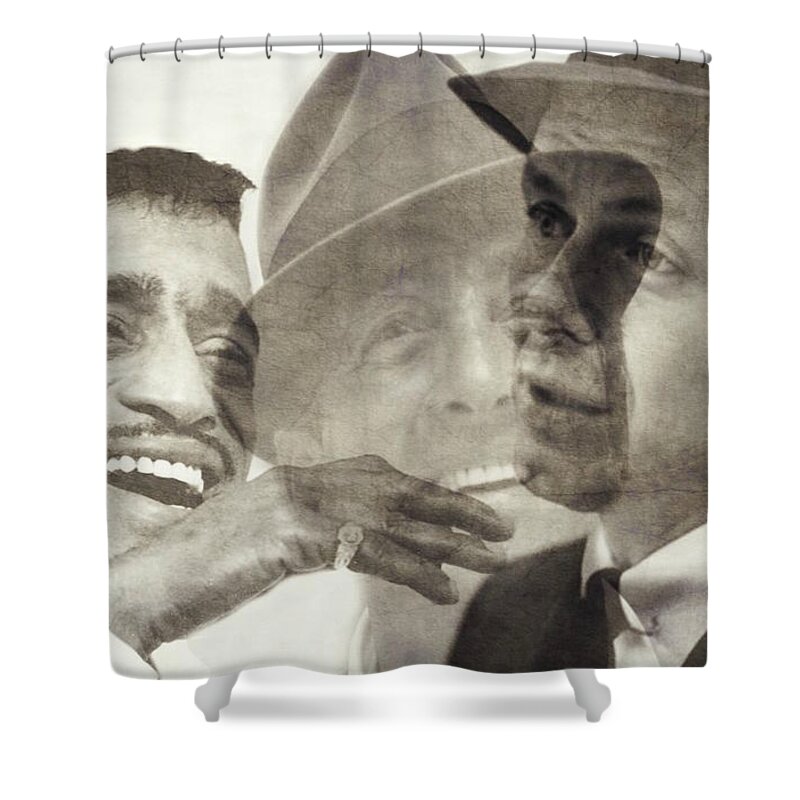 The Rat Pack Shower Curtains