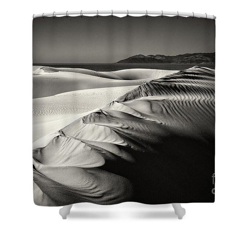 Landscape Shower Curtain featuring the photograph The Sands Of Time by Mimi Ditchie