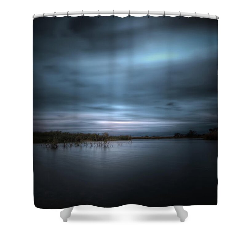 Storm Shower Curtain featuring the photograph The Storm by Mark Andrew Thomas