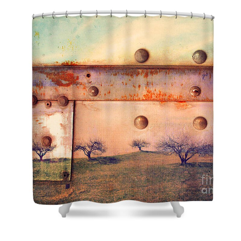 Trees Shower Curtain featuring the photograph The Urban Trees by Tara Turner