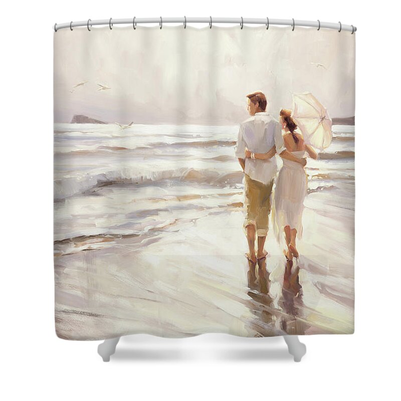 Love Shower Curtain featuring the painting The Way That It Should Be by Steve Henderson