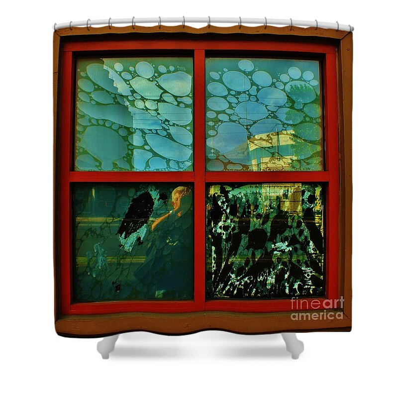 Window Shower Curtain featuring the photograph The Window by Craig Wood
