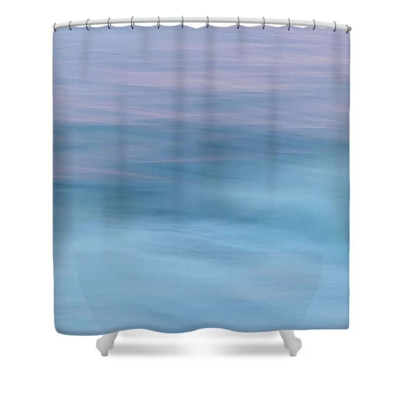 Ocean Shower Curtain featuring the photograph There Is a Calm by Dianna Lynn Walker