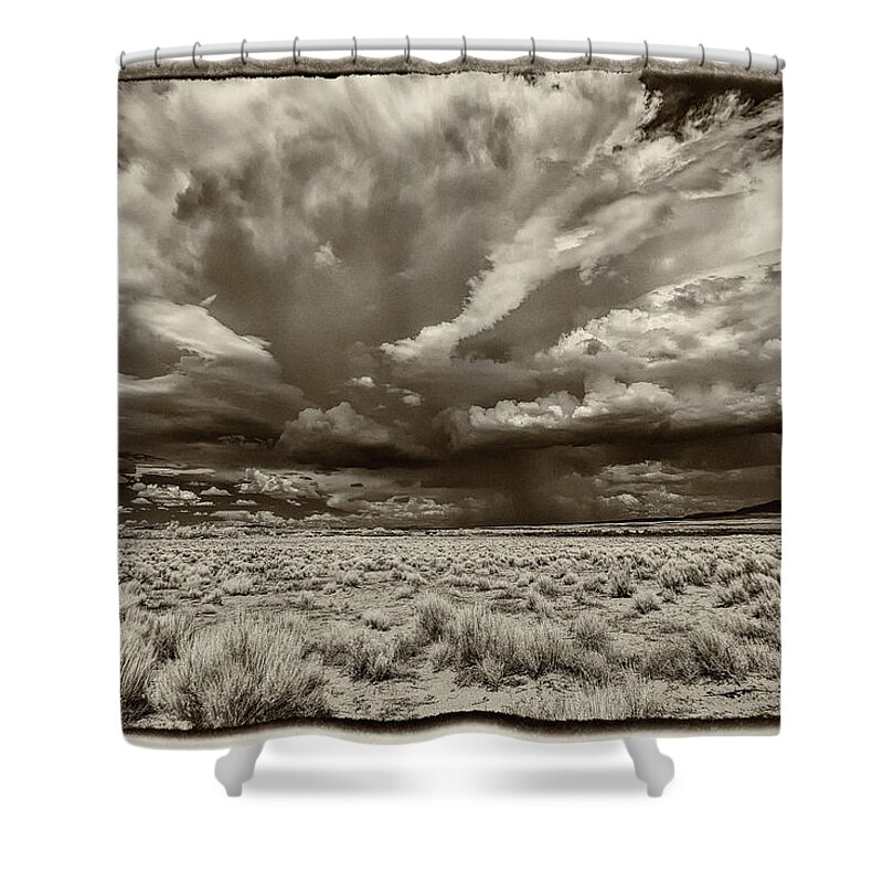 Rio Rancho Shower Curtain featuring the photograph There's a Storm Coming by Michael McKenney