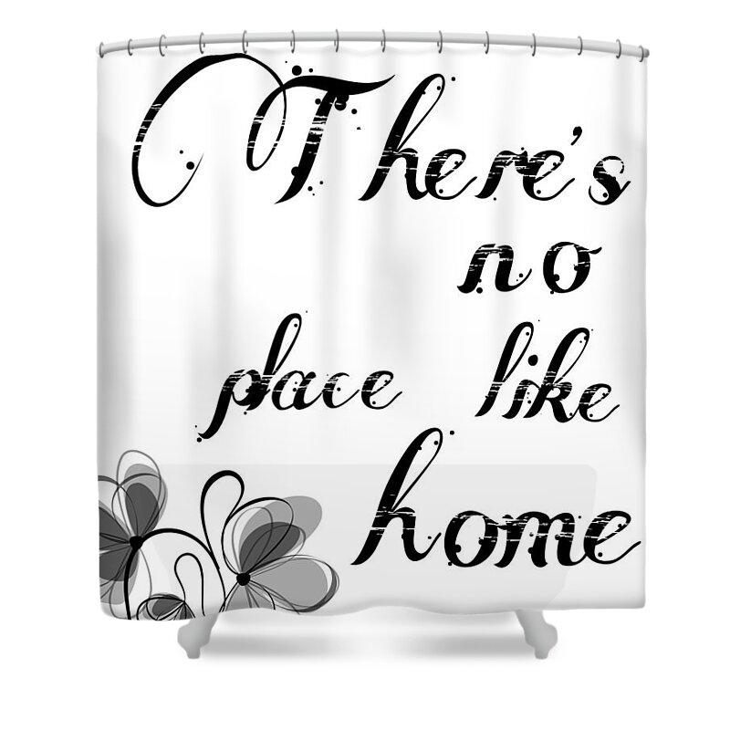 Home Shower Curtain featuring the photograph There's No Place Like Home by Annie Walczyk