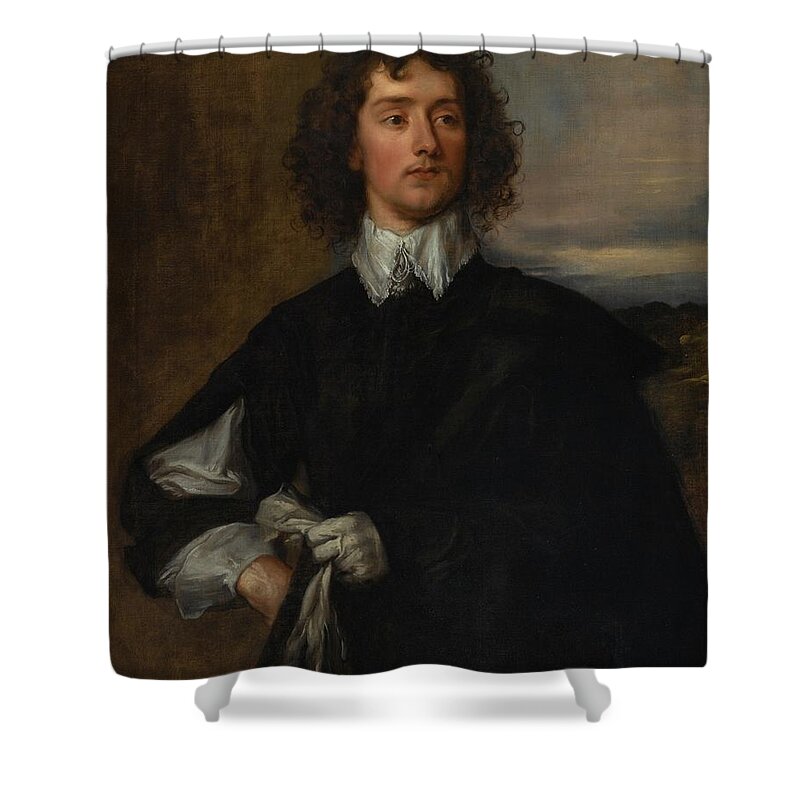 Attributed To Thomas Gainsborough Shower Curtain featuring the painting Thomas Hanmer by Thomas Gainsborough