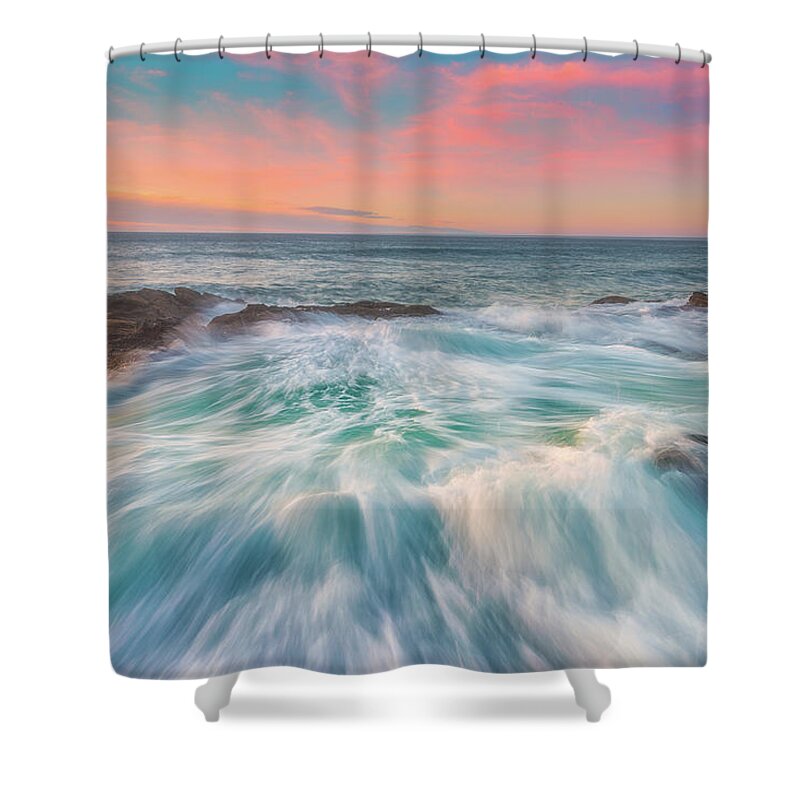Oregon Shower Curtain featuring the photograph Thor's Rush by Darren White