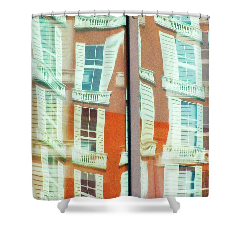 Las Vegas Shower Curtain featuring the photograph TI Reflection by Richard Henne
