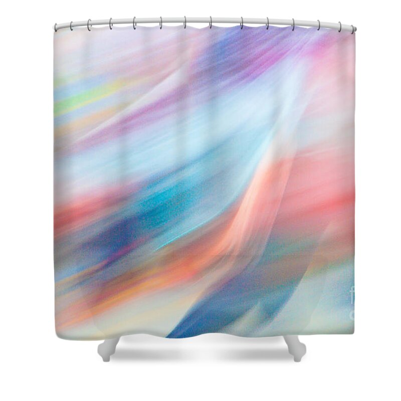 Mt Pleasant Shower Curtain featuring the photograph Time Blur by Marilyn Cornwell