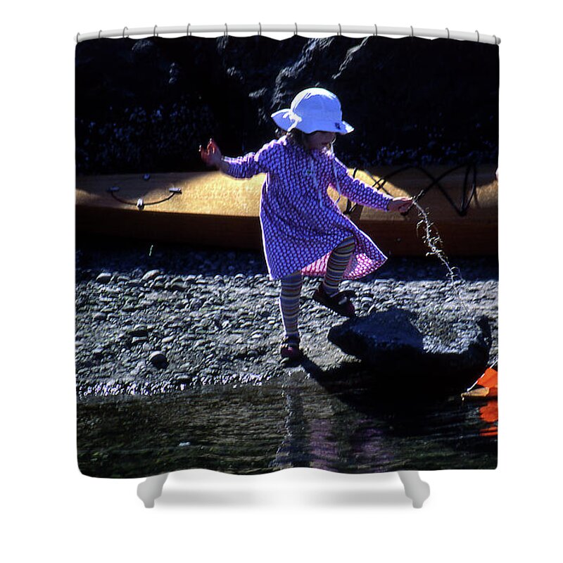 Child Shower Curtain featuring the photograph Tiny Dancer by Dan McCool
