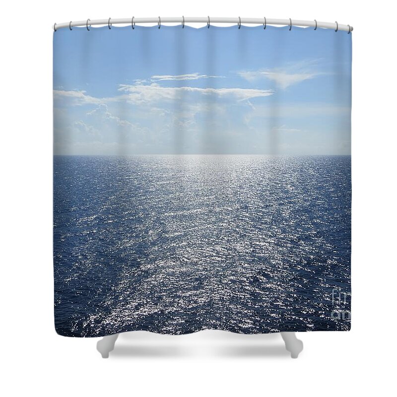 To The Ends Of The Earth Shower Curtain featuring the photograph To The Ends Of The Earth by Tim Townsend