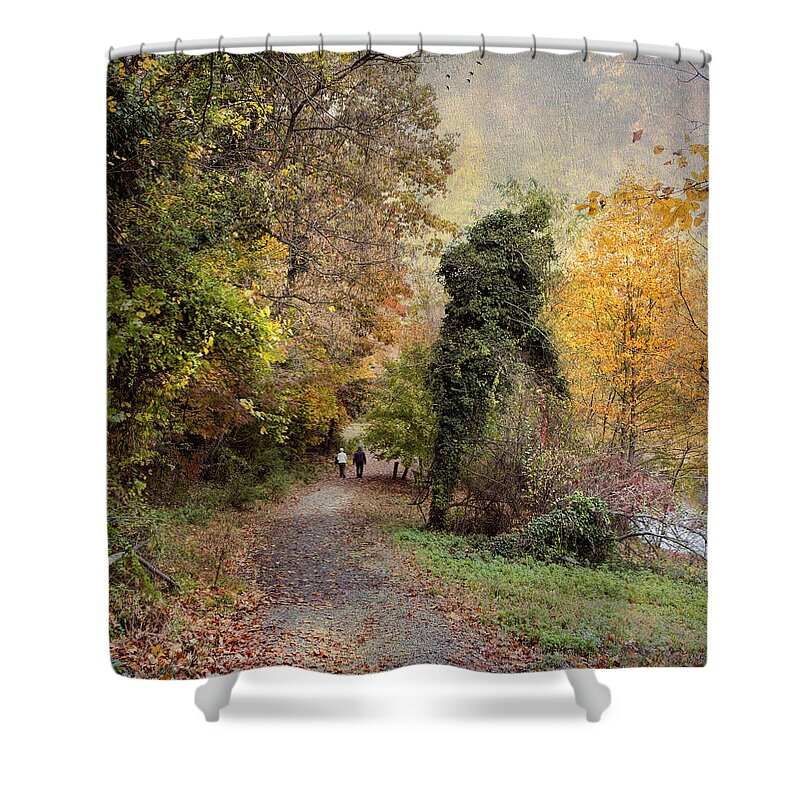 Together Shower Curtain featuring the photograph Together by John Rivera