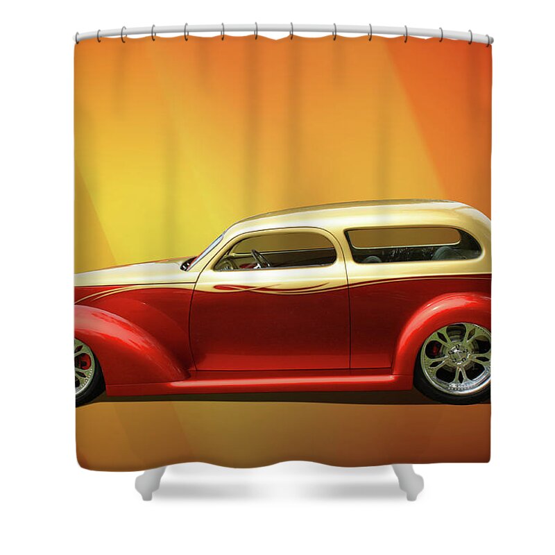 Car Shower Curtain featuring the photograph Top Quality by Keith Hawley